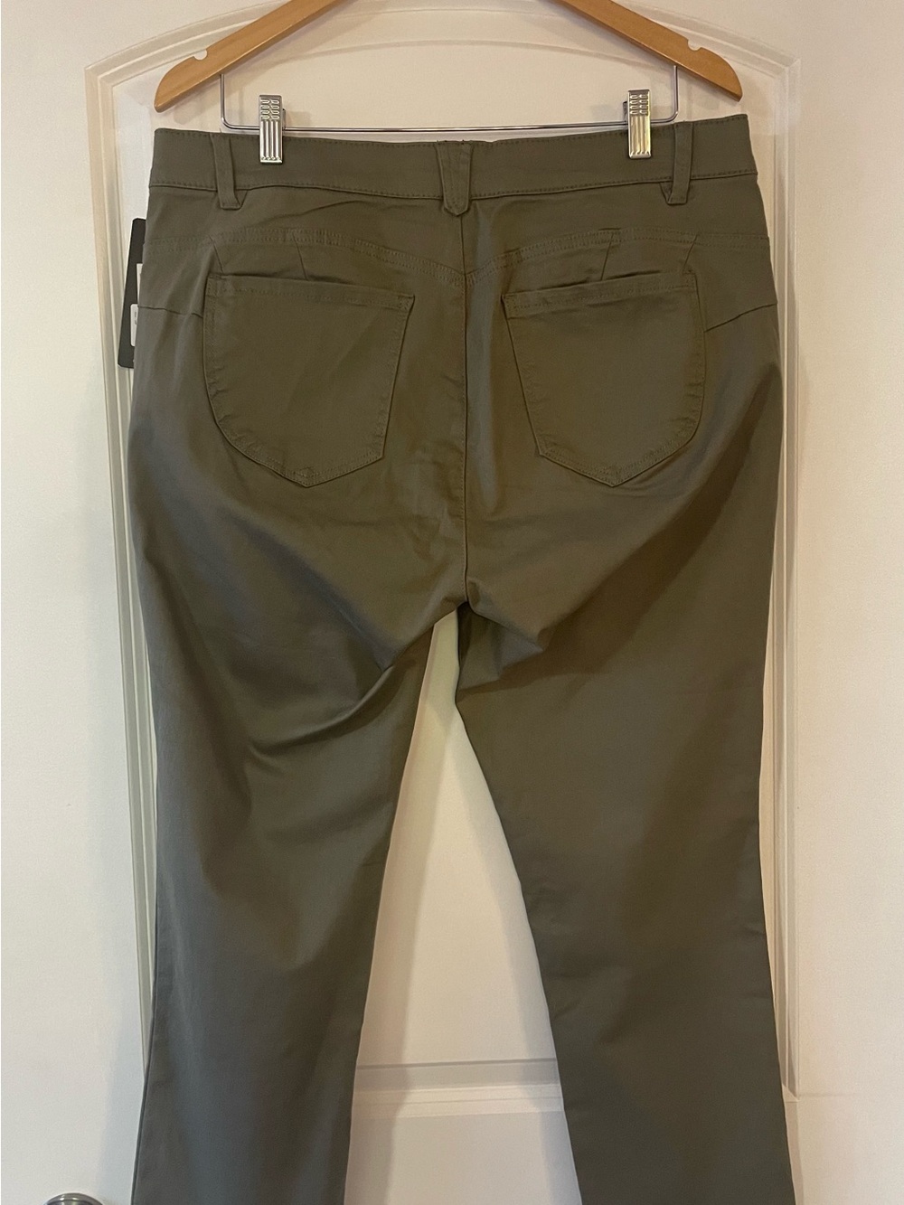 Democracy Curve Equality Olive Green Women's Jeans Size 16W NWT - Picture 5 of 15